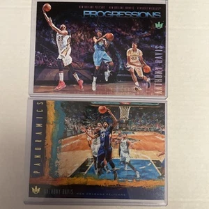 Anthony Davis 2017-18 Court Kings Box Topper 5x7 Progressions And Panoramics - Picture 1 of 4
