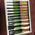 Chisel Japanese NOMI Set of 10  Carpentry Woodworking Tool Japan