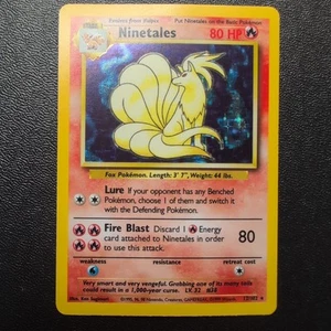 Ninetales 12/102 Base Set - Pokemon Holo Foil - Bild 1 von 14