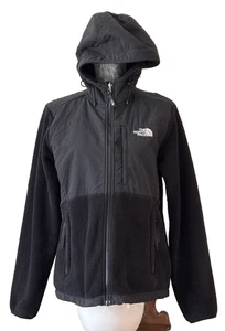 Chaqueta para mujer The North Face mediana cremallera completa polar Polartec nailon negra defectos - Imagen 1 de 13