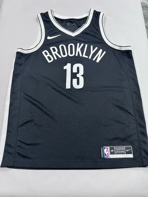 Camiseta Nike Swingman James Harden #13 Brooklyn Nets tamanho 48 grande - Imagem 1 de 4