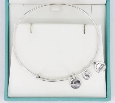 Pulseira Berloque de Prata Esterlina Alex & Ani, Infundida com Tecnologia de Energia - Imagem 1 de 4