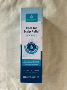 ROYCEDERM 2% COAL TAR EXTRACT SCALP RELIEF SHAMPOO 8.45 FL OZ - SEALED - Picture 1 of 4