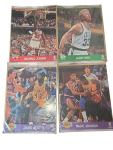NBA Hoops Action Photos Team Sets Jordan Bird Worthy Johnson Neu Sealed Lot 4 - Bild 1 von 2