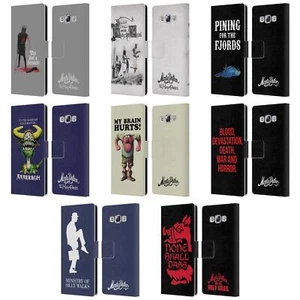 MONTY PYTHON KEY ART LEATHER BOOK WALLET CASE COVER FOR SAMSUNG PHONES 3 - Picture 1 of 14