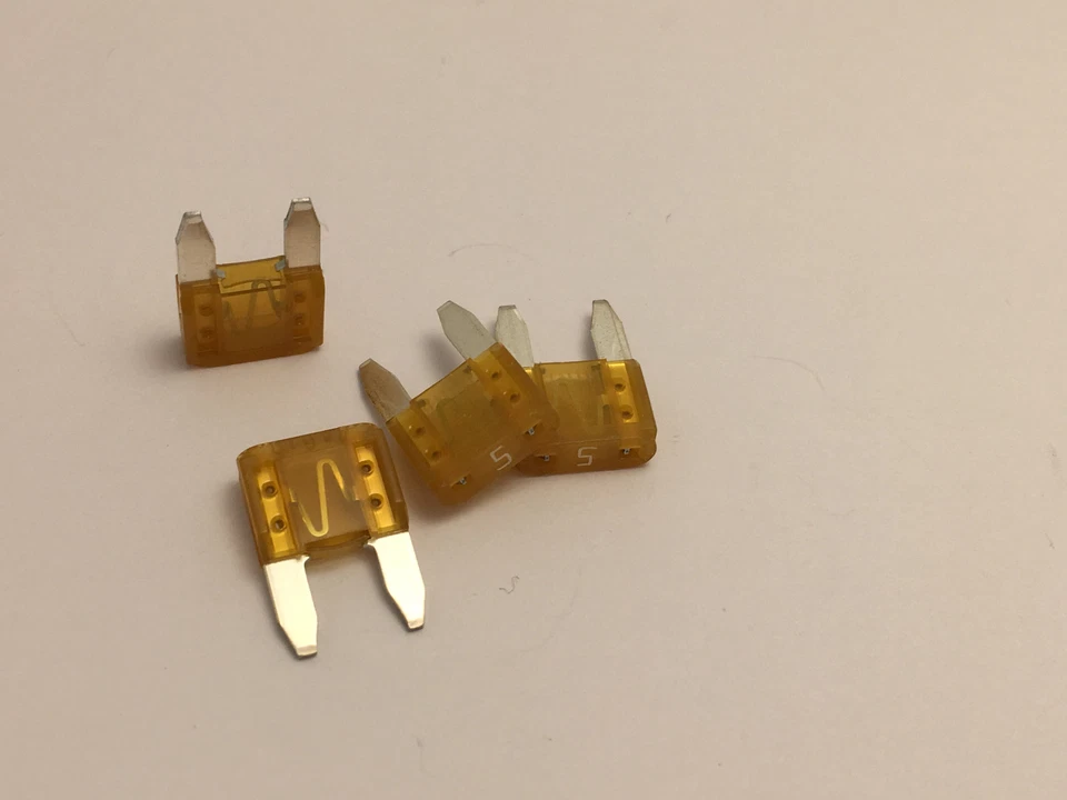 UNLIMITEDHID 4 X 5 Amp Mini fuse Orange 5A ATM Free shipping
