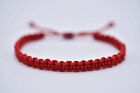 Red string evil eye protection bracelet -braided -Attract Good luck wristband 