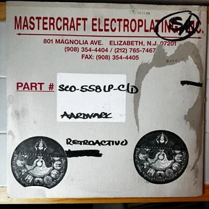 Lacrimosa, Schattenspiel, C.D.E,F 2010 Master Vinyl Record Metal Pressing Plates - Imagen 1 de 4