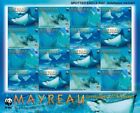 Mayreau 2010 - Rayons aigle tachetés - Vie marine - Feuille de 16 timbres - MNH
