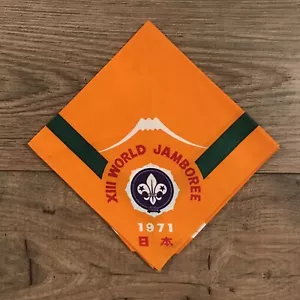 1971 World Scout Jamboree Teilnehmer Halstuch :: Vintage, neuwertig, selten! - Bild 1 von 1