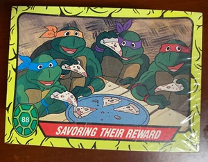 1989 Mirage Studios TMNT Teenage Mutant Ninja Turtles 88 Card Set New & Sealed - Picture 1 of 12