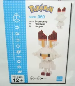 Kawada Nanoblocco Pokemon Scorbunny NBPM_060 - Foto 1 di 1