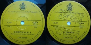 LOS MITOS ANARCHIC SYSTEM CHERIE SHA LA LA 1974 PROMO SPANISH-SUNG CHILEAN PRESS - Picture 1 of 12