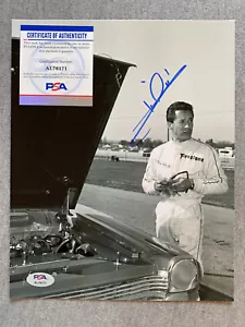 INDY CAR GREAT- MARIO ANDRETTI AUTOGRAPH 8x10 PORTRAIT PHOTO PSA/DNA AL76171 - Picture 1 of 1