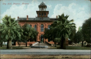 Phoenix,AZ City Hall, Phoenix Maricopa County Arizona Postcard - Picture 1 of 2