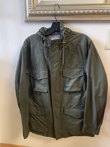 Eddie Bauer outdoor Men Jacket Kaki Size M - Picture 1 of 4