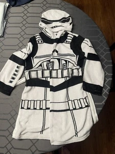 Star Wars Boys Storm Trooper Bath Robe Large - Picture 1 of 2