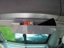 VW T5 T6 California Easy Fit Perspex Kitchen Shelf in Light Grey