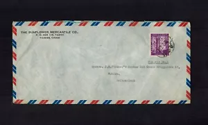 Cover China ROC Taiwan 1954 Reafforstung Key Set Mi 198 CV 270€ Par Avion A - Bild 1 von 3