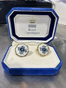 Gemelli corona Royal Copenhagen vintage - Foto 1 di 8