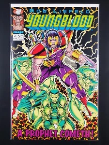 Youngblood #2 Image Comics variante verde 1° Shadowhawk, Profeta - Foto 1 di 13