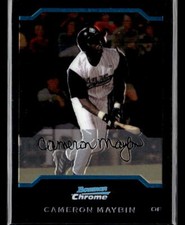 Cameron Maybin - 2004  Bowman Chrome Draft Picks & Prospects RC #11