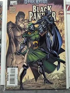 Black Panther #2 Dark Reign 2nd Cvr aplicación Shuri - Campbell cubierta casi nueva, Dr Doom - Imagen 1 de 8