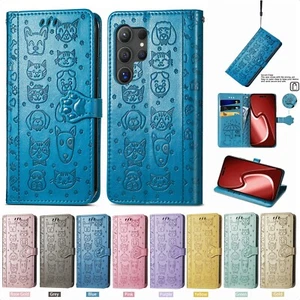 Leather Stand Pattern Wallet Case Cover For Samsung Galaxy Note20 Ultra/10 Plus - Picture 1 of 87