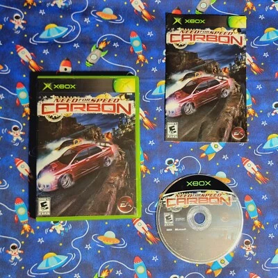 Need for Speed Carbon (Original Xbox 2006) Black Label Complete CIB NEAR MINT CD - Image 1 of 4