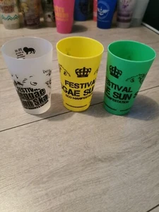 3 gobelets REGGAE SUN SKA FESTIVAL 25cl - Picture 1 of 10