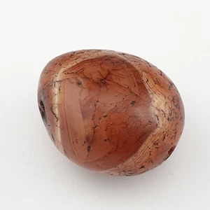 Antique Amazing Natural Eye Himalayan Tibetan Carnelian Agate Bead - Picture 1 of 24