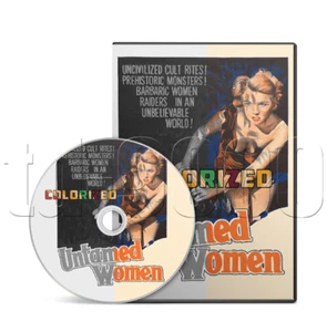 Untamed Women (1952) Colorized / Colourised Sci-Fi, Fantasy Movie on DVD - Imagen 1 de 23