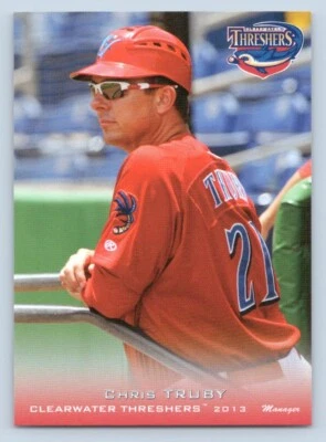 Chris Truby 2013 Grandstand Clearwater Threshers - Image 1 of 2