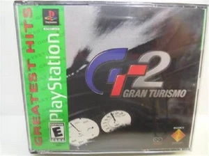 PLAYED ONCE Gran Turismo 2 PS1 PlayStation 1 Greatest Hits Complete 2 books+card - Picture 1 of 1