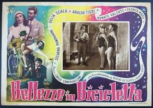 Fotoumschlag Film SCHÖNHEITEN AUF DEM FAHRRAD Silvana Pampanini Delia Scala C.Croccolo - Bild 1 von 1