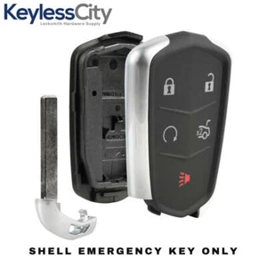 5-Button Smart Key Fits 2014-2019 Cadillac ATS CTS XTS / HYQ2AB, HYQ2EB - Picture 1 of 4