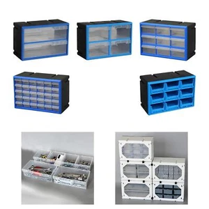 Drawer Storage Cabinet Organizer Home Container for Screws Nuts Small Items - Picture 1 of 36