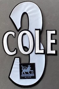 COLE ARSENAL NOME+NUMERO UFFICIALE PREMIER LEAGUE HOME 2001-2006 ISS - Foto 1 di 1