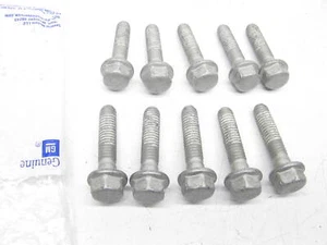 (10) NEW GENUINE OEM GM Vortec Intake Manifold Bolts - 24504713 - Picture 1 of 3