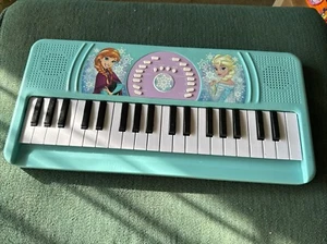 DISNEY FROZEN PRINCESS ELECTRONIC KEYBOARD Tested Works Perfect! - Picture 1 of 3