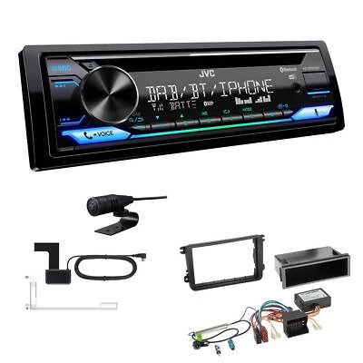 JVC KD-DB922BT Autoradio DAB+ Bluetooth für Volkswagen VW Polo 6R mit Canbus - Bild 1 von 4