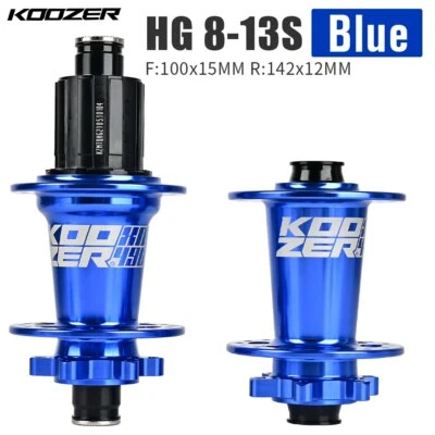 Bujes delanteros traseros para bicicleta MTB 32 orificios HG/MS 8-13 velocidades 4 rodamientos 6 trinquetes Foto 1 de 4