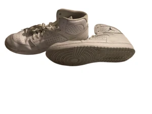 Nike Air Jordan Access Men's Basketball Shoes Triple White Size 14 AR3762-100 - Picture 1 of 7