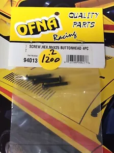OFNA 94013 Hex Buttonhead Screws: {M4x25x4pc.} NewInPack USA Shipped - Picture 1 of 2