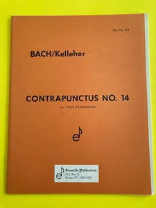 Contrapunctus No. 14, Bach, arr. Kelleher, Trombone Quartet - Bild 1 von 3
