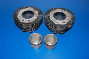 1976 75-84 ELDORADO MOTO GUZZI VC850T T-3 CYLINDER TOP END RIGHT LEFT PISTON - Picture 1 of 12