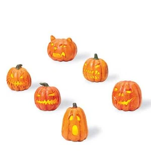 Department 56 Lit Jack-O-Lanterns 810798 Dept NEW Halloween Free Ship - Picture 1 of 1