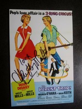HAYLEY MILLS Authentic Hand Signed Autograph 4X6 Photo - THE PARENT TRAP ACTRESS