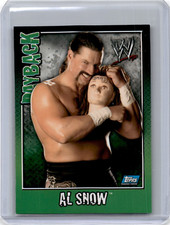 2006 Topps WWE Payback Card UK Version  Al Snow