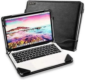 Case for Lenovo Ideapad S540/S340/S145 15.6 Laptop PU Leather Cover Bag Notebook - Picture 1 of 9